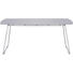 GARTENTISCH 90/180/74 cm - Taupe/Edelstahlfarben, Design, Kunststoff/Metall (90/180/74cm) - Amatio GARTENTISCH 90/180/74 cm - Taupe/Edelstahlfarben, Design, Kunststoff/Metall (90/180/74cm) - Amatio