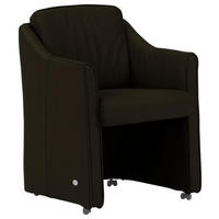 SESSEL Echtleder Schwarz    - Schwarz, Design, Leder (61/84/70cm) - Himolla