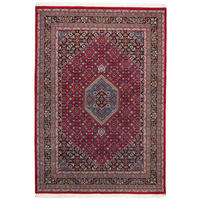 ORIJENTALNI TEPIH  plava, crvena     - plava/crvena, Osnovno, tekstil (70/140cm)