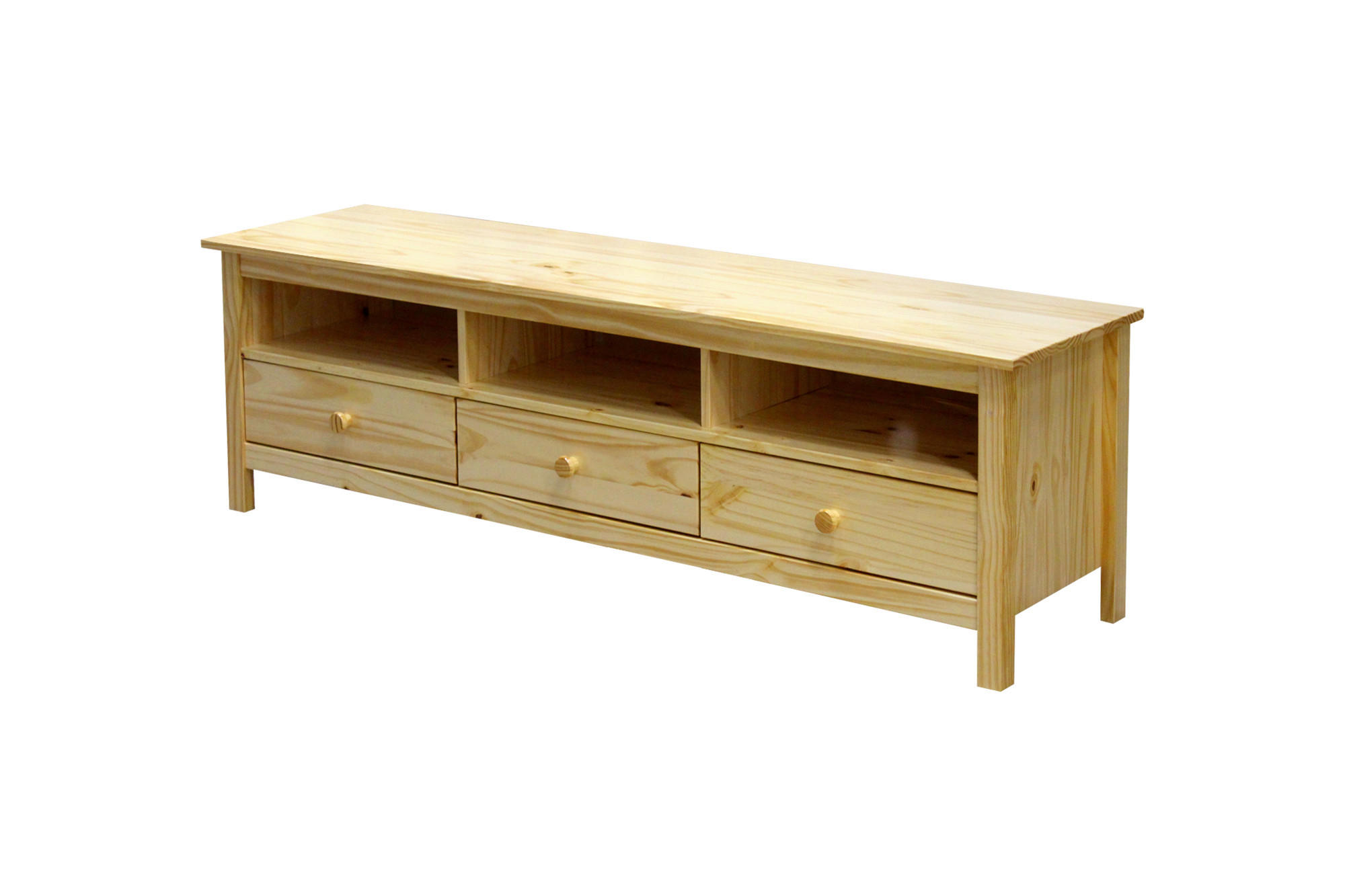 LOWBOARD  in 158/47/40 cm  - Naturfarben, Natur, Holz (158/47/40cm) - Livetastic