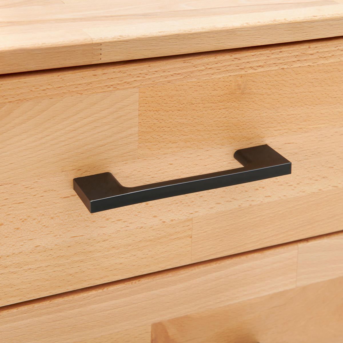 ROLLCONTAINER  - Schwarz/Kernbuche, Basics, Holz/Kunststoff (40/56,7/42cm) - Livetastic