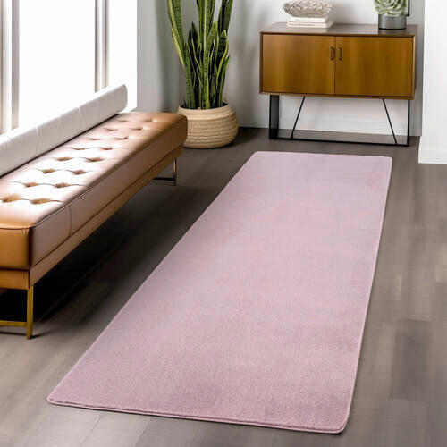 WEBTEPPICH 80/250 cm Joy Rosa  - Rosa, Design, Textil (80/250cm)