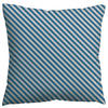 KISSENHÜLLE Woven Satin Fade 40/40 cm  - Blau/Hellgrau, Basics, Textil (40/40cm) - Schlafgut