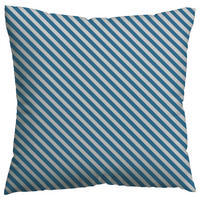 KISSENHÜLLE Woven Satin Fade 40/40 cm  - Blau/Hellgrau, Basics, Textil (40/40cm) - Schlafgut