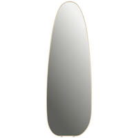 STANDSPIEGEL 56/166/4,5 cm  - Goldfarben, Design, Glas/Holzwerkstoff (56/166/4,5cm) - Novel