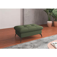 HOCKER in Textil Olivgrün  - Schwarz/Olivgrün, Konventionell, Textil/Metall (102/47/69cm) - Sit & More