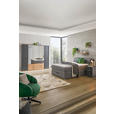 BOXSPRINGBETT 140/200 cm  in Anthrazit  - Anthrazit, KONVENTIONELL, Textil (140/200cm) - Carryhome