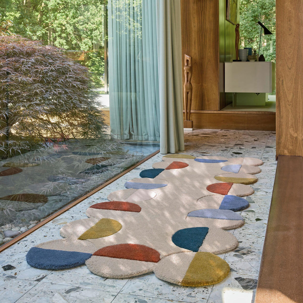 LÄUFER 80/230 cm Beige, Rostfarben  - Rostfarben/Beige, MODERN, Textil (80/230cm) - Xora