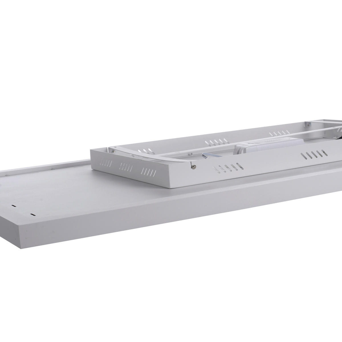 LED-DECKENLEUCHTE 120/60/6,8 cm   - Weiß, KONVENTIONELL, Kunststoff/Metall (120/60/6,8cm)