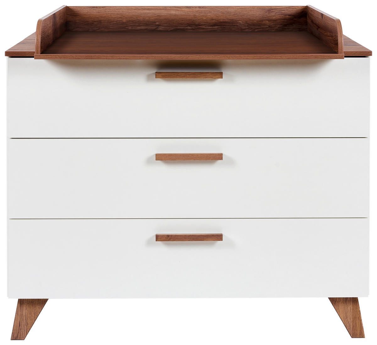 BABYZIMMER Emely 3-teilig  - Weiß, Basics, Holzwerkstoff - Jimmylee