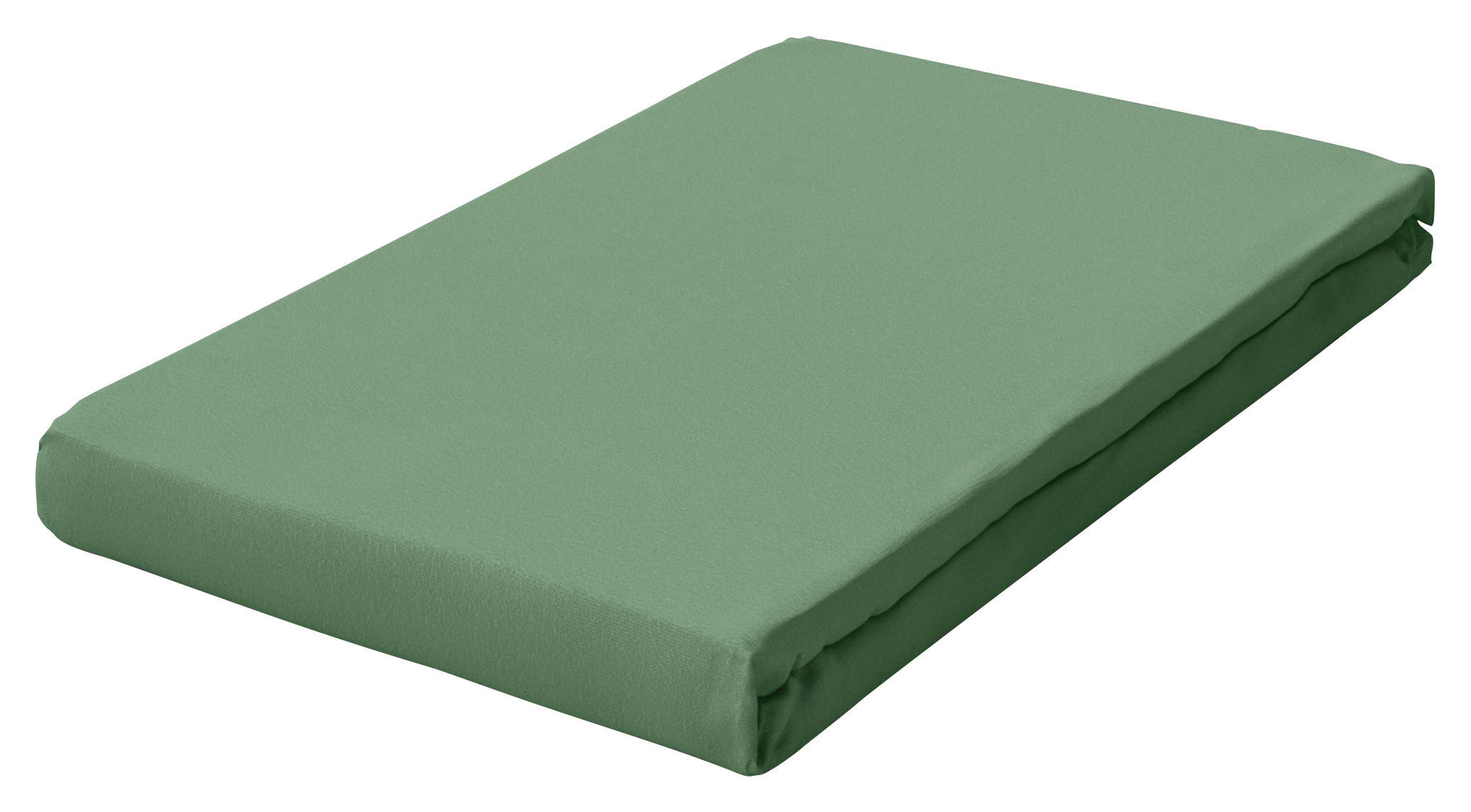 SPANNBETTTUCH FROTTEX Frottee  - Grün, Basics, Textil (160/200cm) - Schlafgut