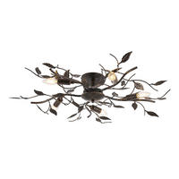 DECKENLEUCHTE Ashford 78/16,5 cm   - Goldfarben/Schwarz, KONVENTIONELL, Metall (78/16,5cm) - Novel