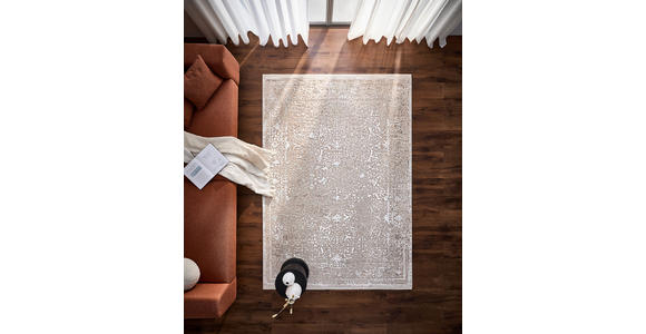 VINTAGE-TEPPICH 160/230 cm Elba Gelb - Gelb, Design, Textil (160/230cm) - Dieter Knoll
