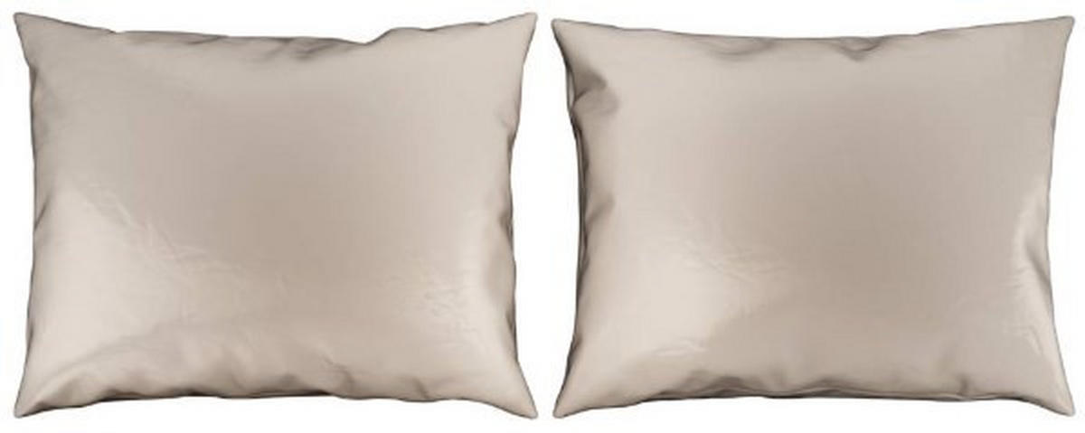 Örngott 2-pack 50/60 cm  - beige, Basics, textil (50/60cm) - Best Price