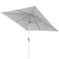 SONNENSCHIRM 240x240 cm Hellgrau  - Silberfarben/Hellgrau, KONVENTIONELL, Textil/Metall (240/240cm) - Doppler