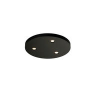 LED-DECKENLEUCHTE 20/1,5 cm   - Schwarz, Design, Metall (20/1,5cm) - BOPP