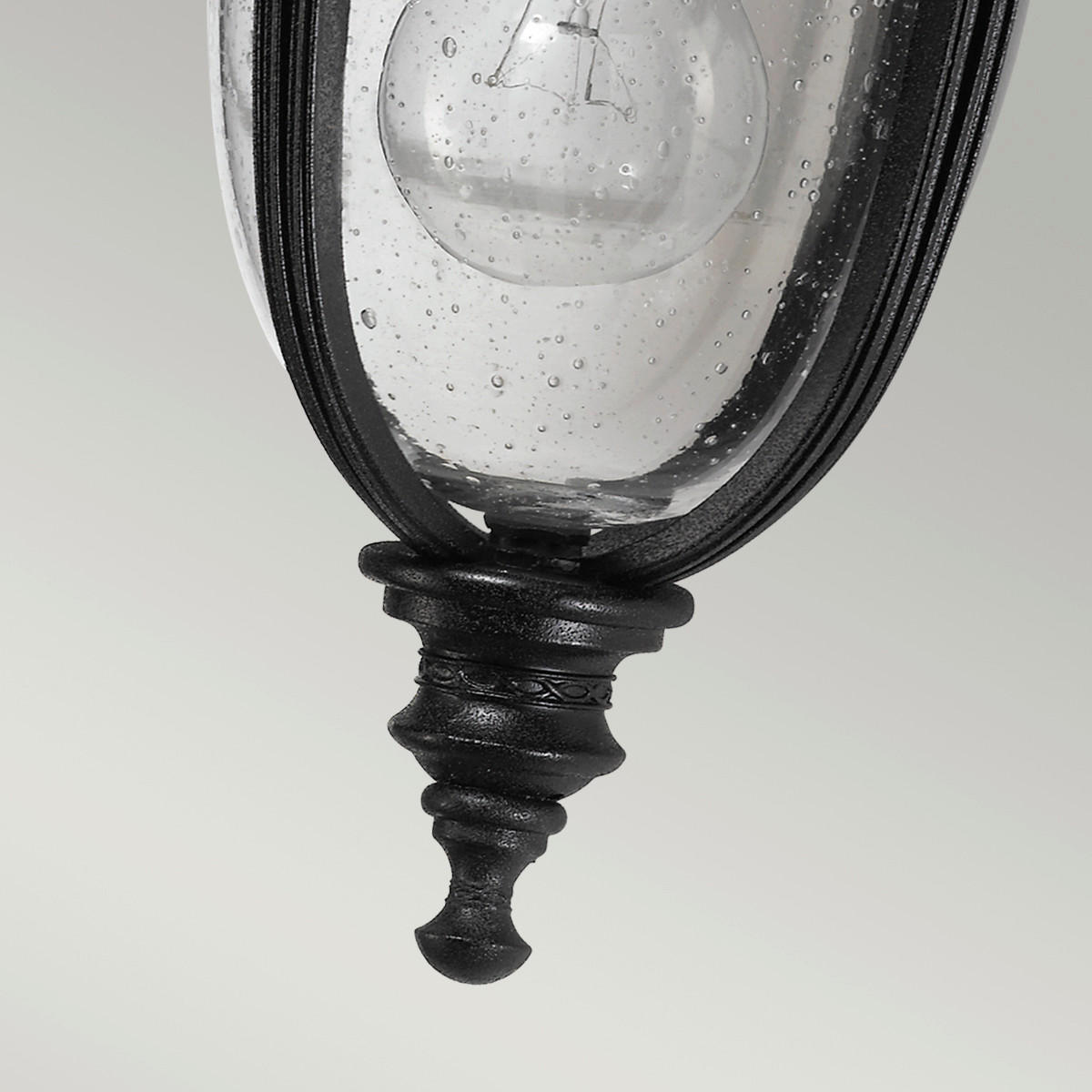 VÄGGLAMPA FÖR UTOMHUS - svart, Basics, metall/glas (16.7/32.1/19.1cm) - Elstead Lighting