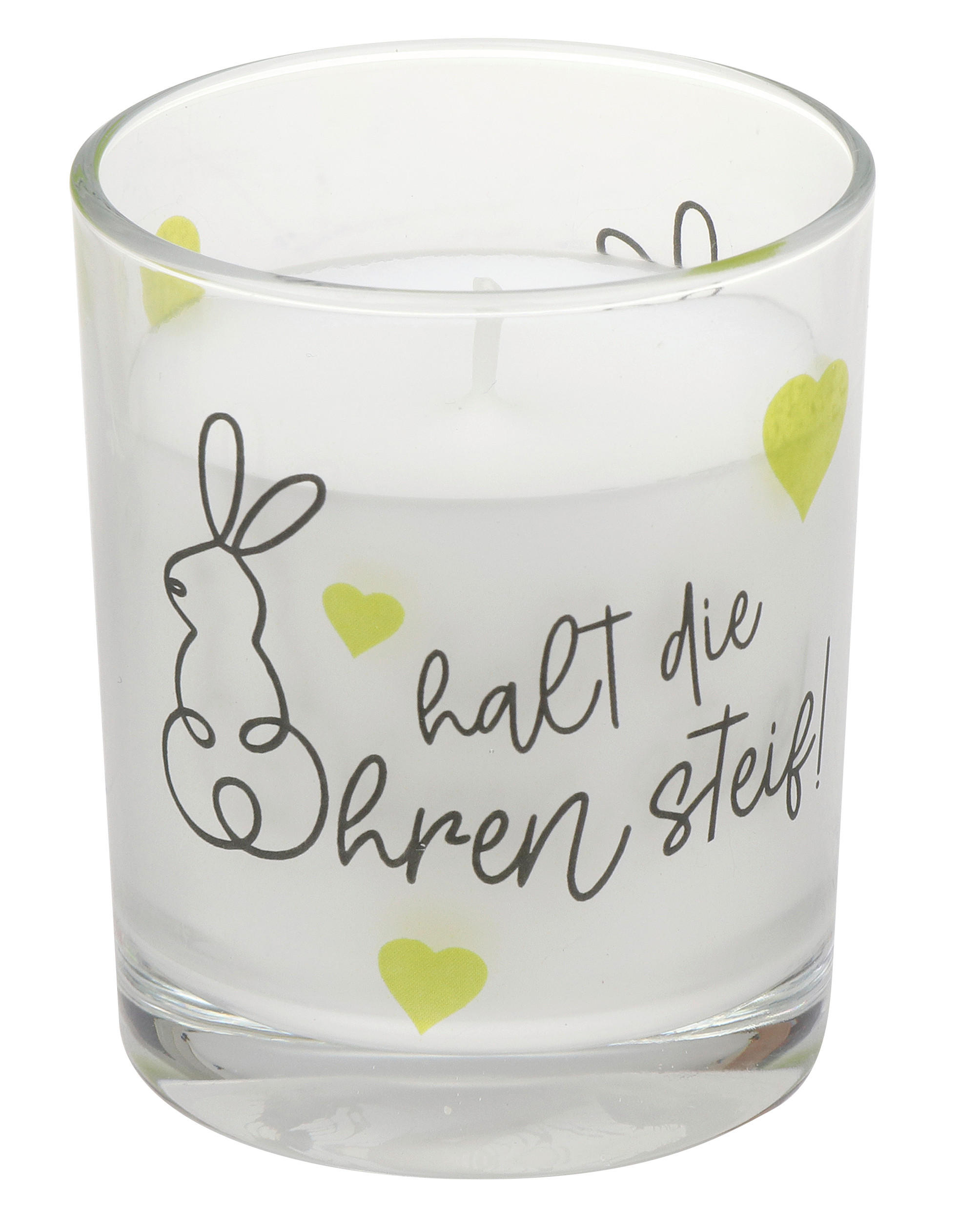 KERZE - Limette, Basics, Naturmaterialien (6,5/7,9cm)