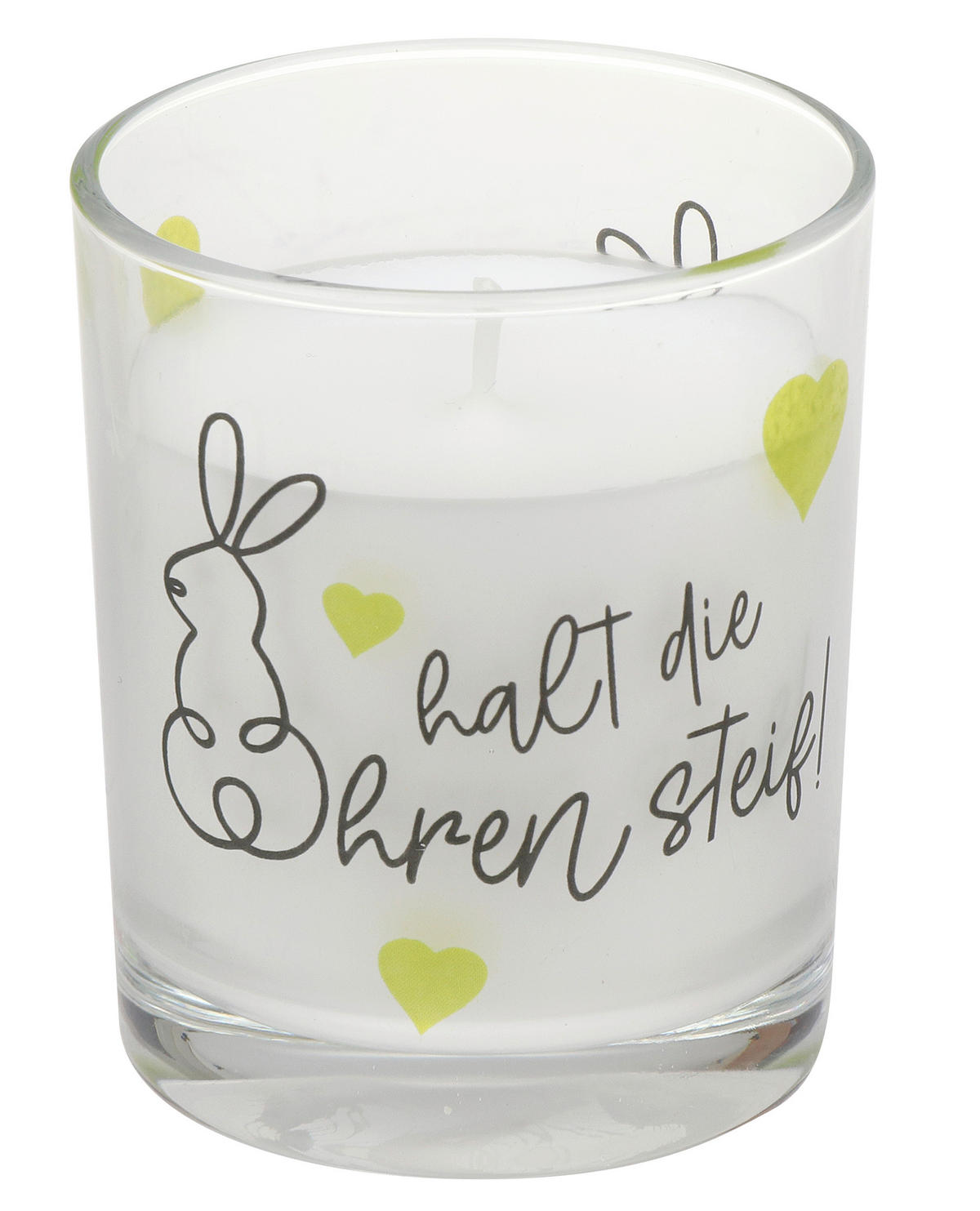 KERZE - Limette, Basics, Naturmaterialien (6,5/7,9cm)