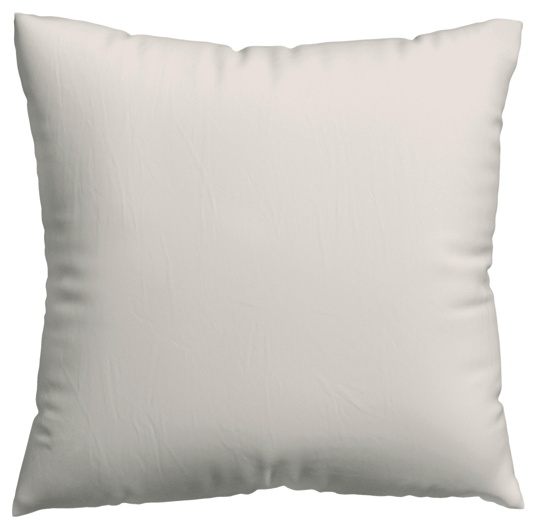 KOPFKISSENBEZUG WOVEN SATIN 80/80 cm  - Taupe, Basics, Textil (80/80cm) - Schlafgut