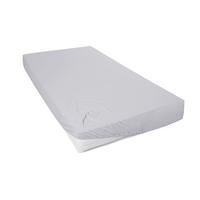SPANNBETTTUCH Jersey 150/200 cm  - Hellgrau, Basics, Textil (150/200cm)