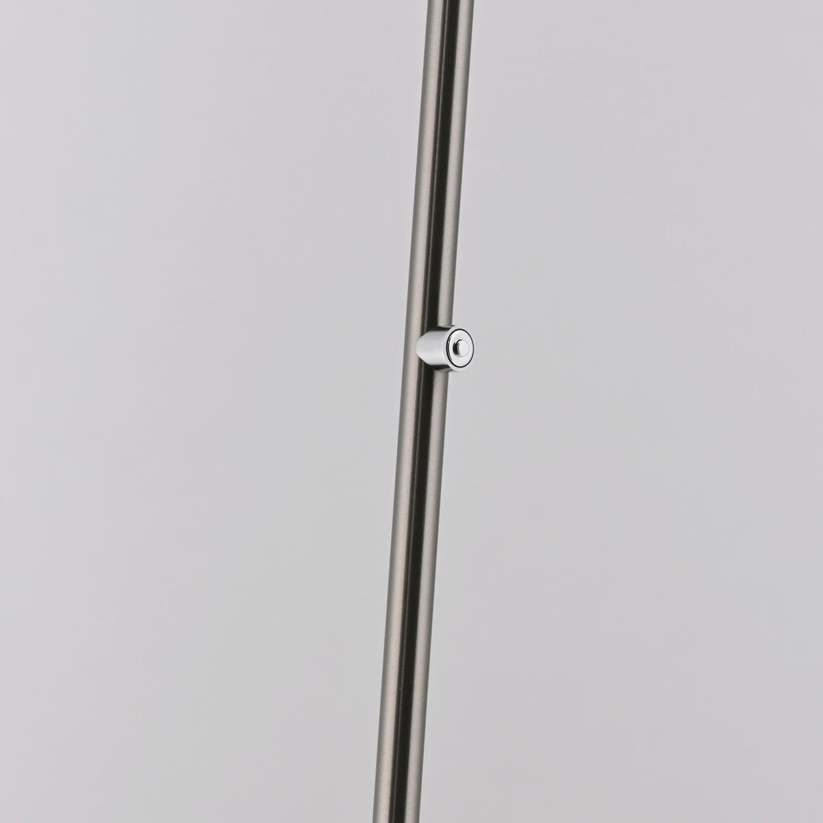 AKKU-STEHLEUCHTE Bente 42/42/160 cm  - Edelstahlfarben, Design, Kunststoff/Metall (42/42/160cm)