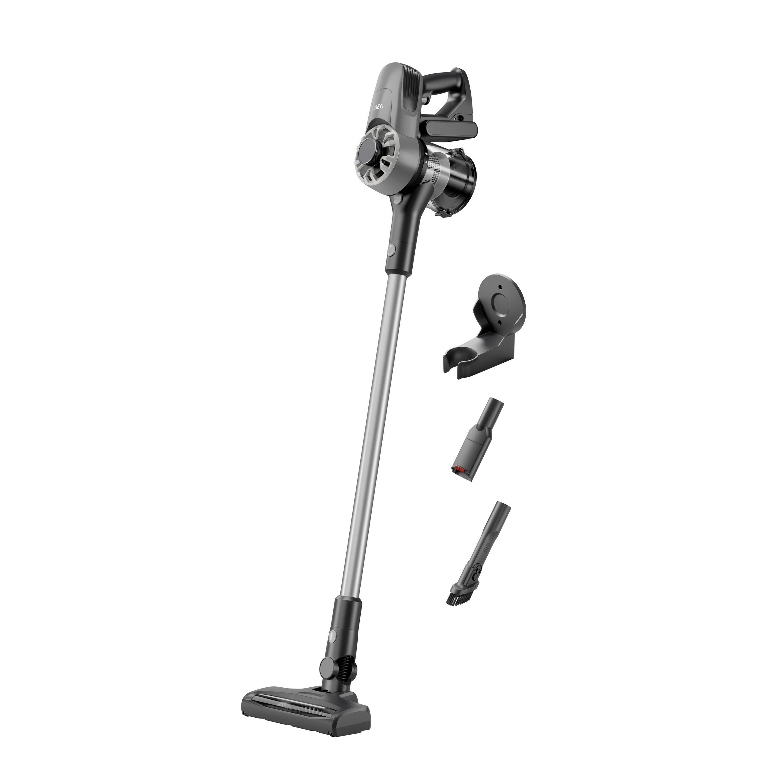 AKKU-HANDSTAUBSAUGER  - Grau, Basics, Kunststoff (22,2/112,8/25cm) - AEG
