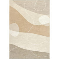 VINTAGE-TEPPICH 200/290 cm CORTEA DUNIS, waschbar Creme, Pinienfarben, Honigeiche rechteckig  - Honigeiche/Creme, Design, Kunststoff/Textil (200/290cm) - Lindorug