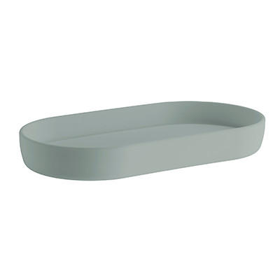 SEIFENSCHALE Kunststoff  - Jadegrün, Basics, Kunststoff (18/2,4/9,5cm)