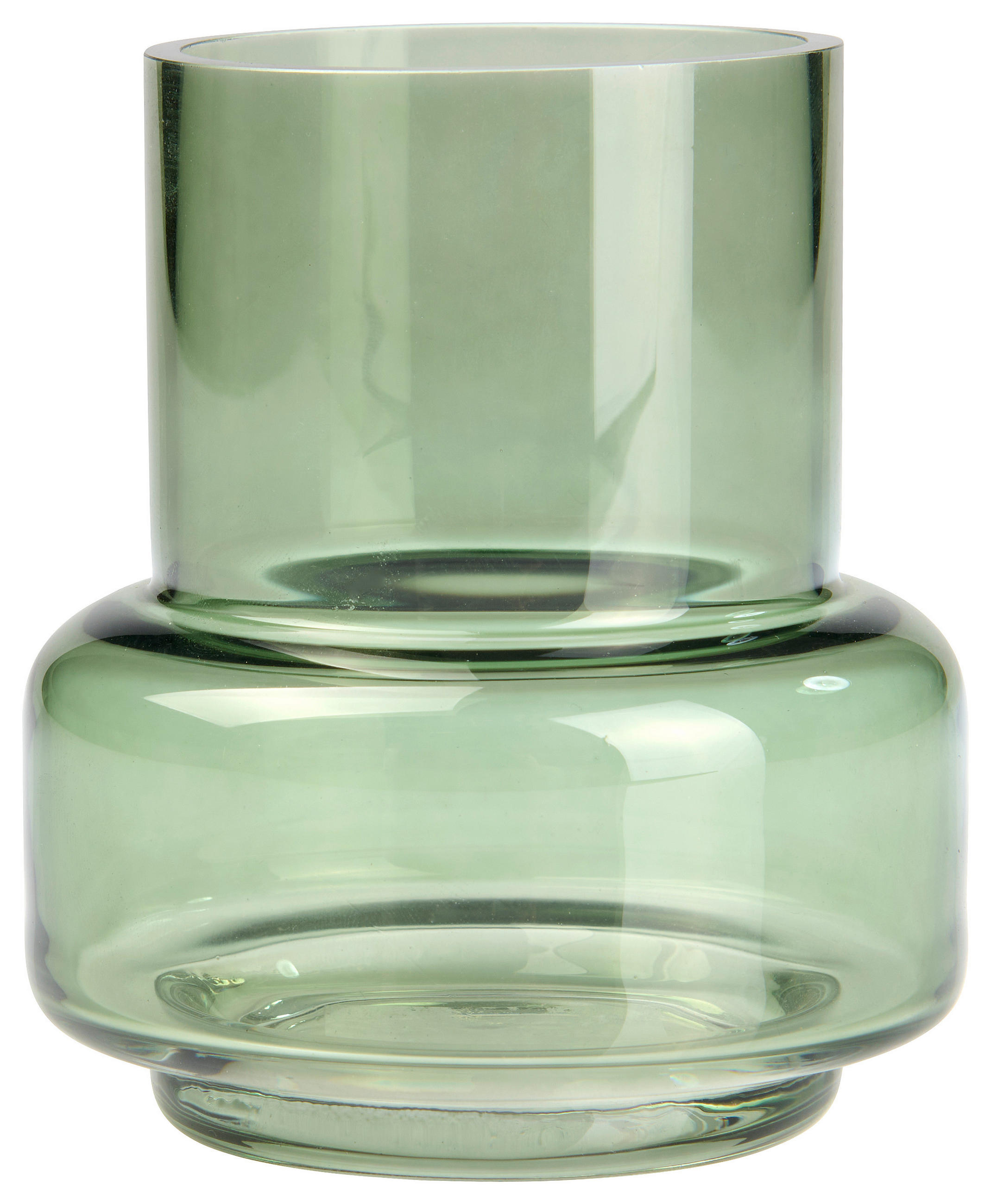 STOJAN NA SVÍČKU  sklo - lesní zelená, Trend, sklo (9,5/11cm) - Ambia Home