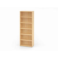 AKTENREGAL Ahornfarben  - Ahornfarben, Basics, Holzwerkstoff (80/215,6/40cm) - Venda