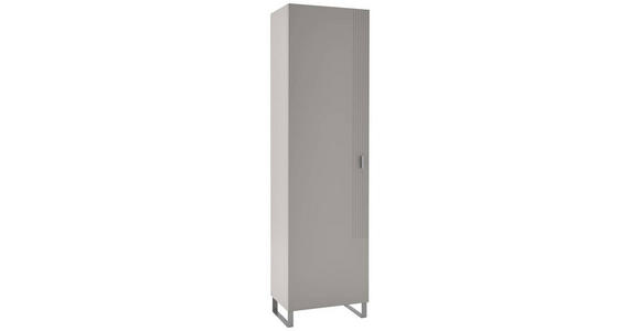 GARDEROBENSCHRANK 52/192/36 cm  - Sandfarben, Design, Holzwerkstoff/Metall (52/192/36cm) - Dieter Knoll