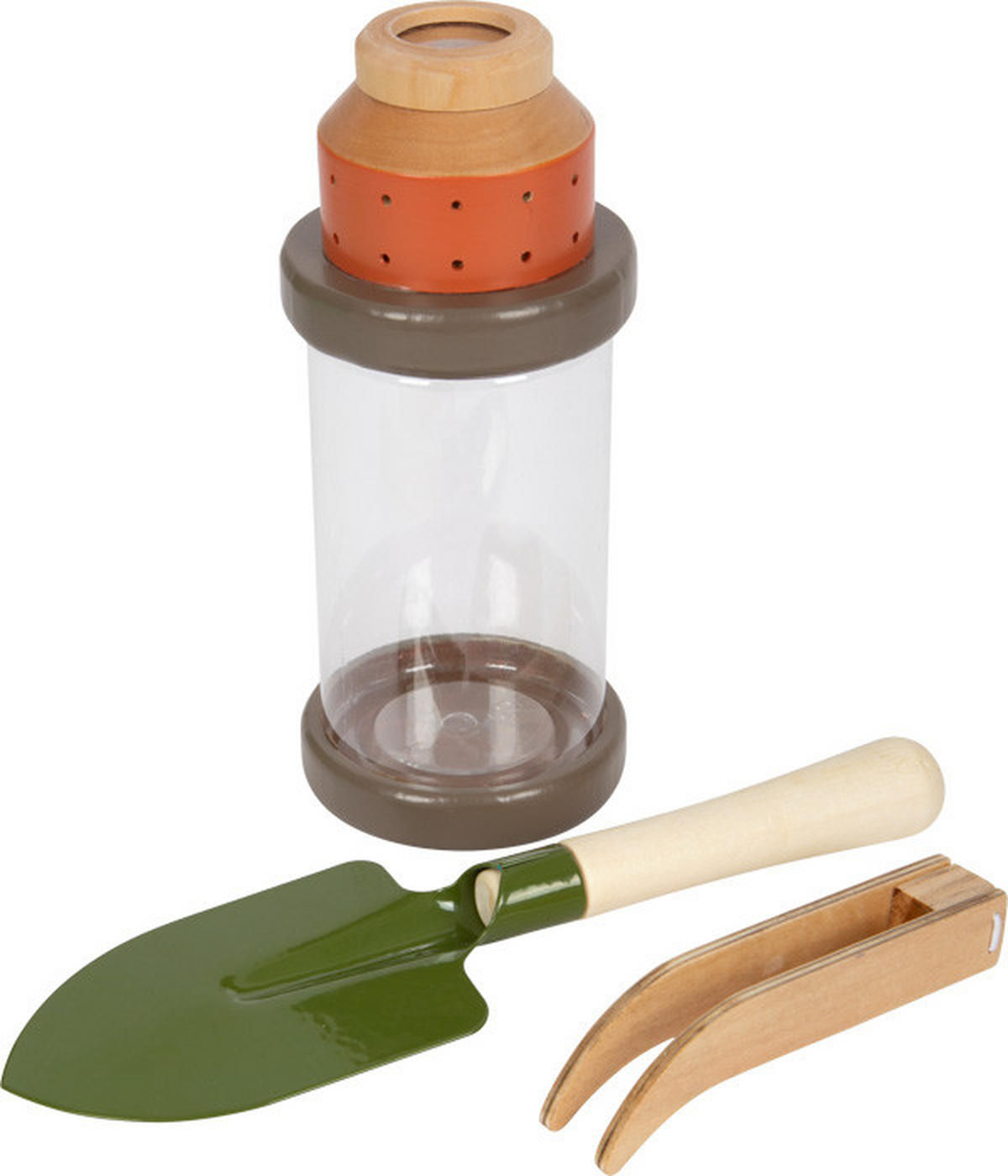 KINDERSPIELSET  - Grün, Basics, Holz/Kunststoff (27/14/10cm) - small foot