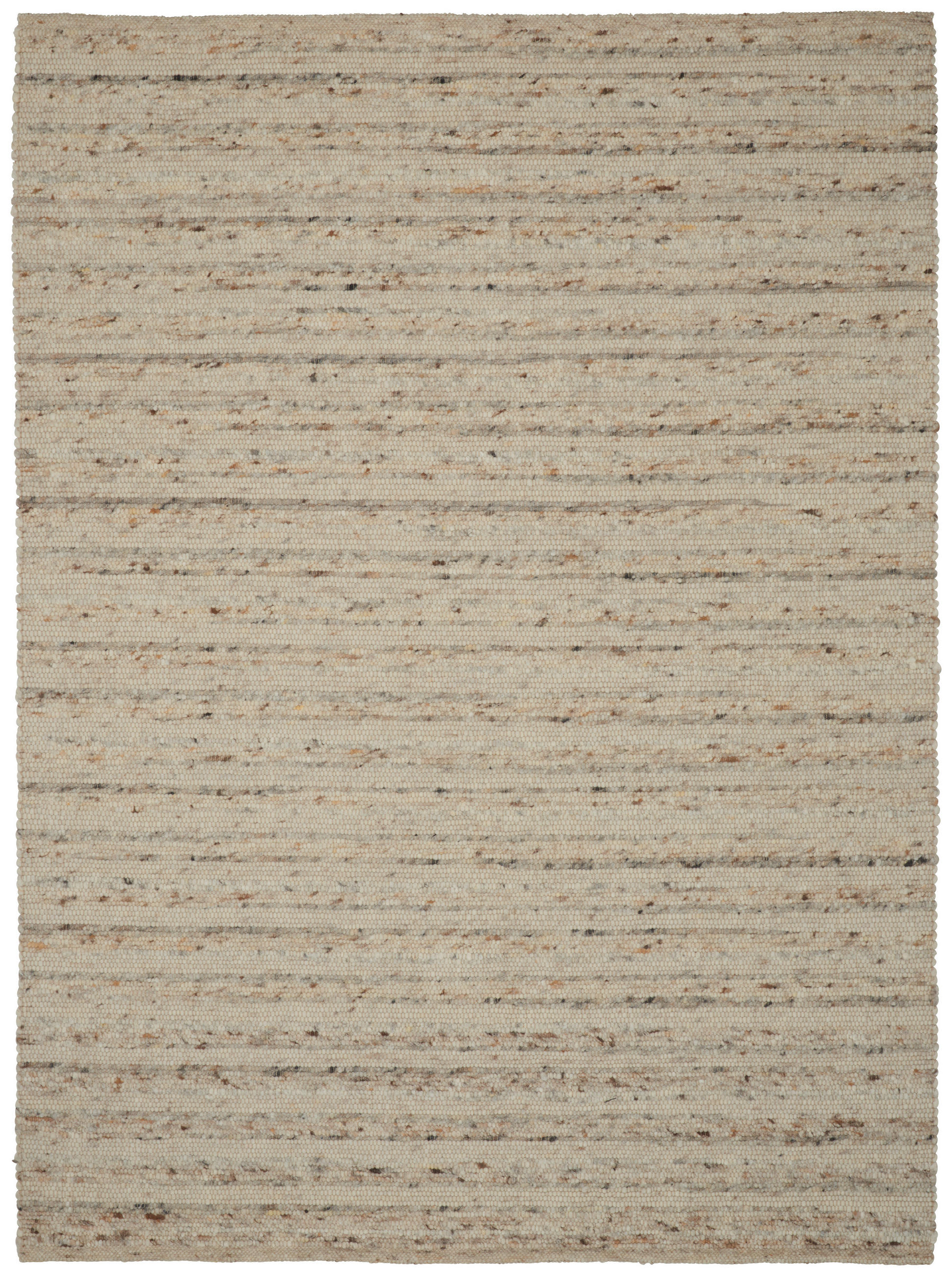 HANDWEBTEPPICH 170/230 cm Nova Creme  - Creme, KONVENTIONELL, Textil (170/230cm) - Linea Natura