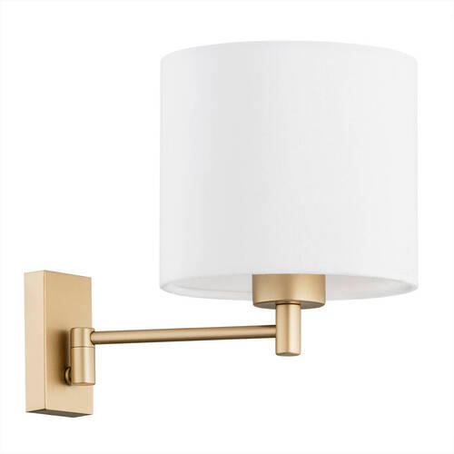 XXXLutz Wandleuchte Argon Dolce Gold 20x32x24 cm