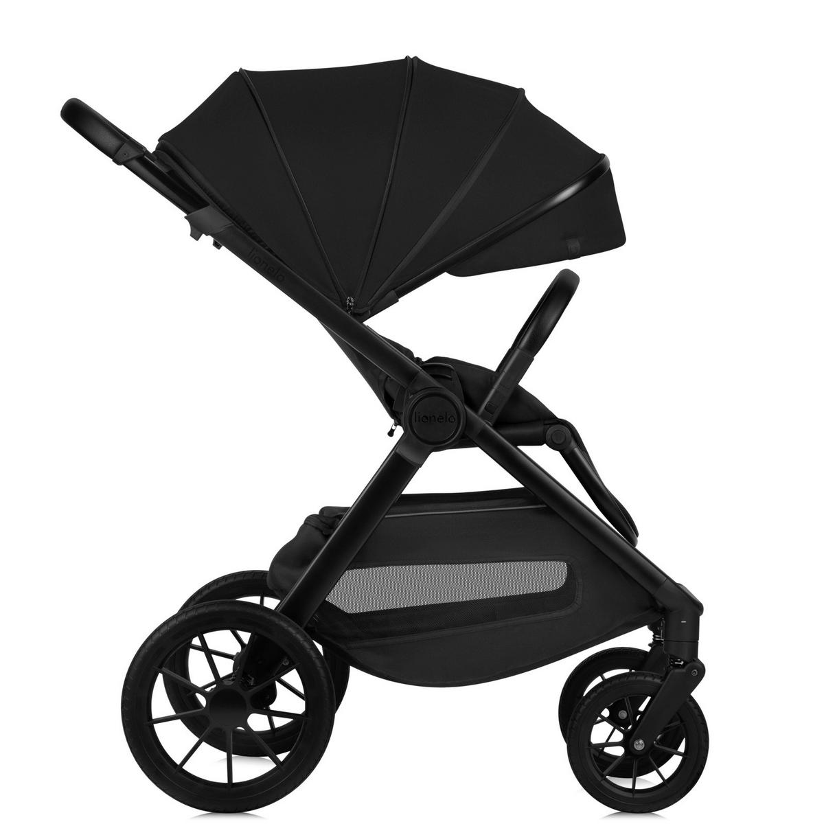 KINDERWAGENSET  LO-Layla 3in1  Black Onyx  - Schwarz, Basics (94/62/115cm) - Lionelo