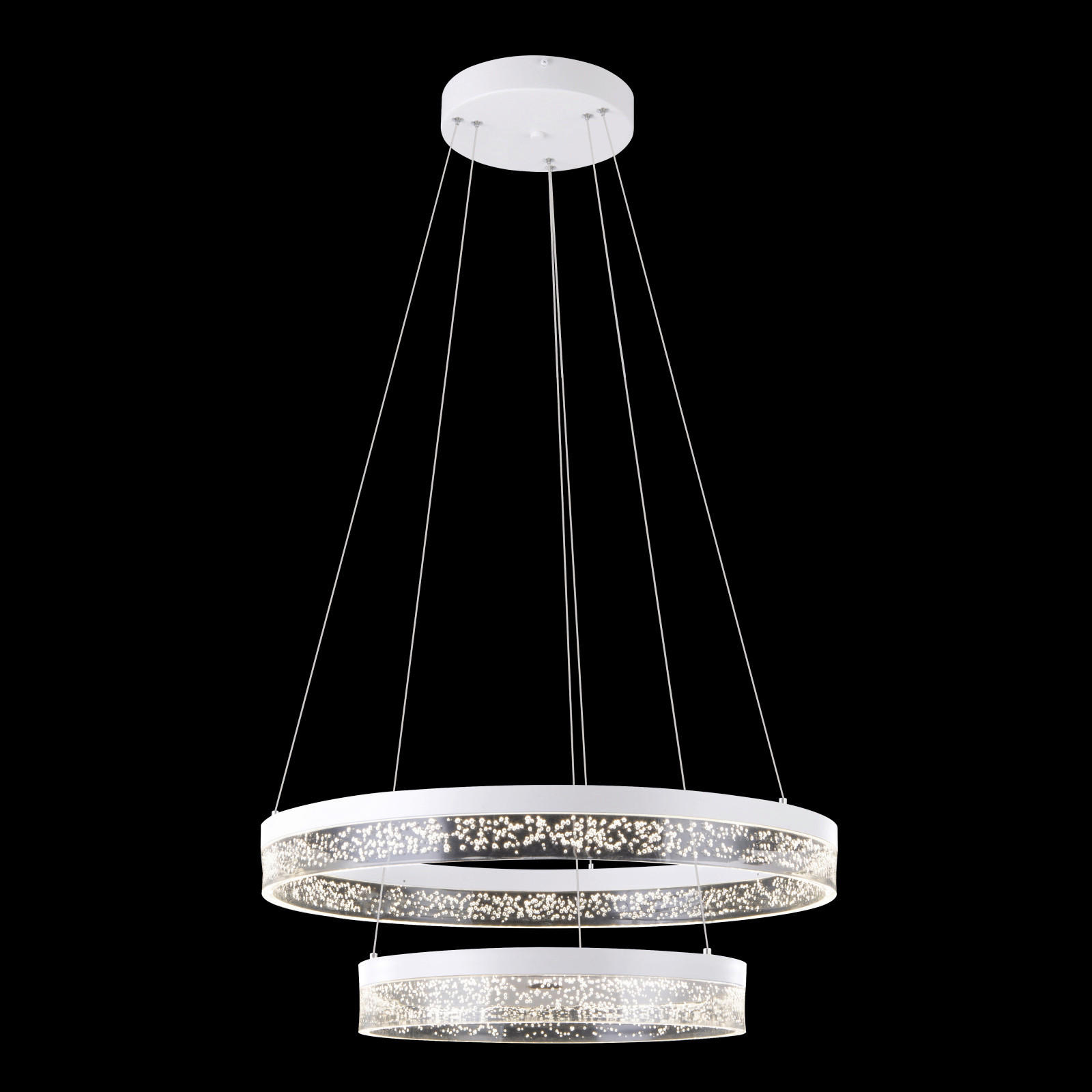 LUSTRĂ LED 60/120 cm  - alb/străveziu, Basics, plastic/metal (60/120cm) - Globo
