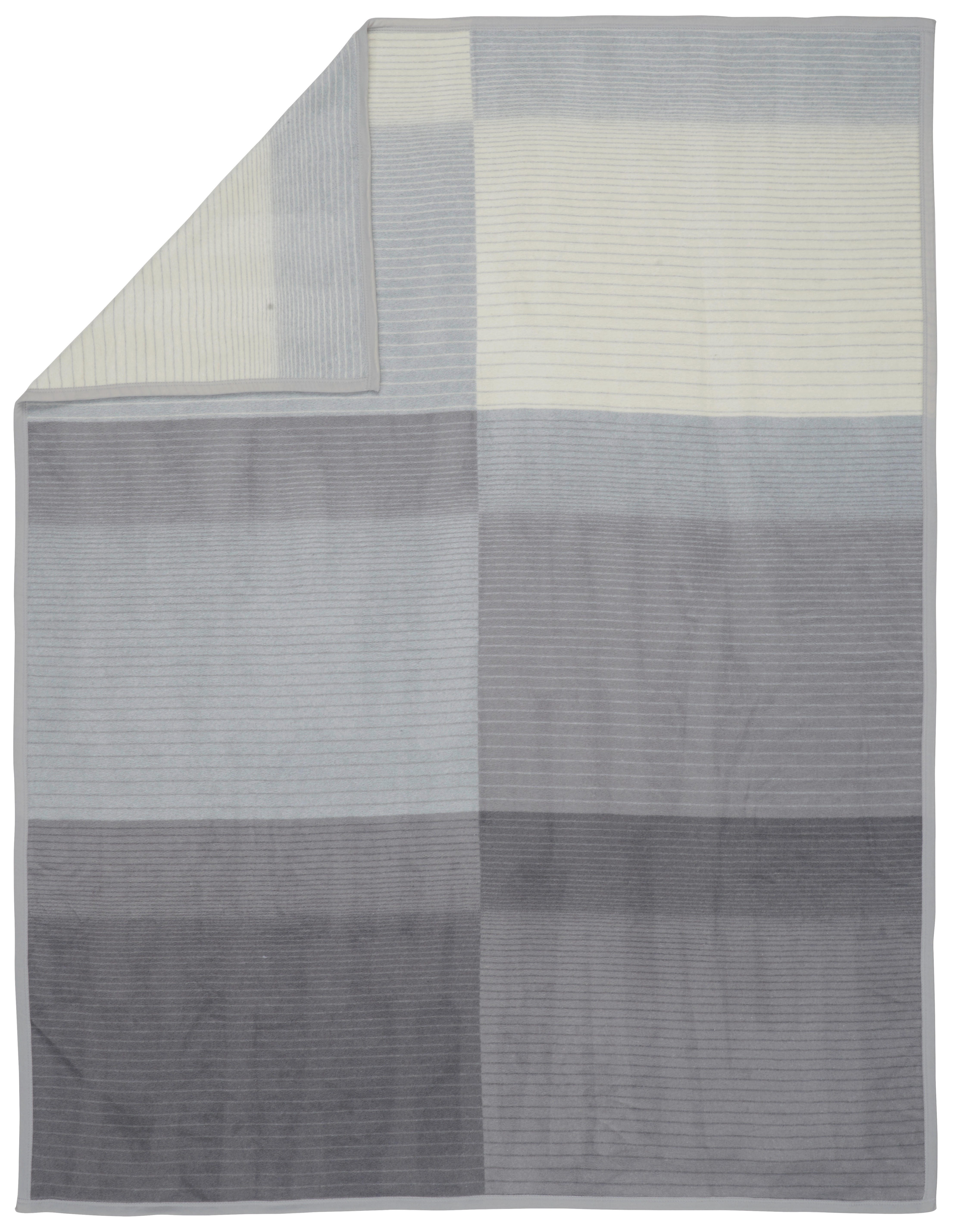 PLAID Narvik 150/200 cm  - Anthrazit/Grau, Basics, Textil (150/200cm) - Novel