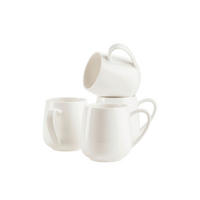 KAFFEEBECHERSET TAYA 4-teilig  - Weiß, Basics, Keramik (9/9,5cm) - Mäser