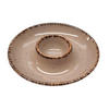 KALÍŠEK NA VEJCE porcelán keramika  - šedohnědá, Lifestyle, keramika (12/2cm) - Landscape