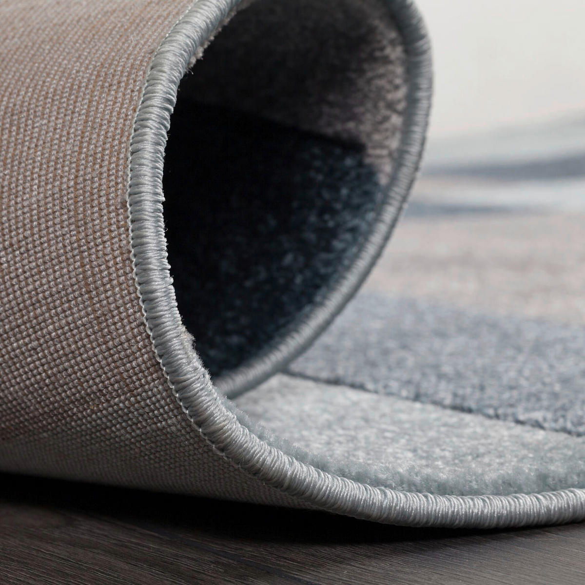 WEBTEPPICH 160/230 cm COSMOS Blau  - Blau, KONVENTIONELL, Textil (160/230cm)