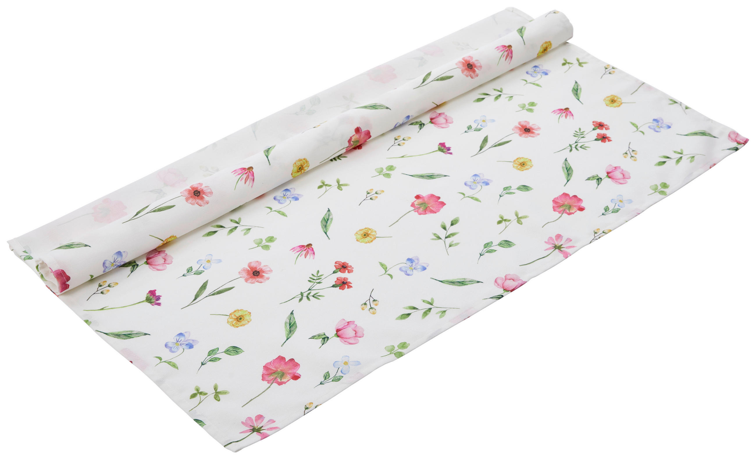 STOLNJAK 85/85 cm   FLOWERY  - višebojno, Basics, tekstil (85/85cm) - Esposa
