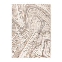 FLACHWEBETEPPICH 200/290 cm Silberfarben, Beige  - Beige/Silberfarben, Basics, Textil (200/290cm) - Kayoom