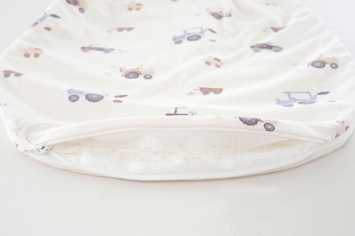 BABYSCHLAFSACK Little Farm blau    62/68   - Basics, Textil (62/68null) - Träumeland