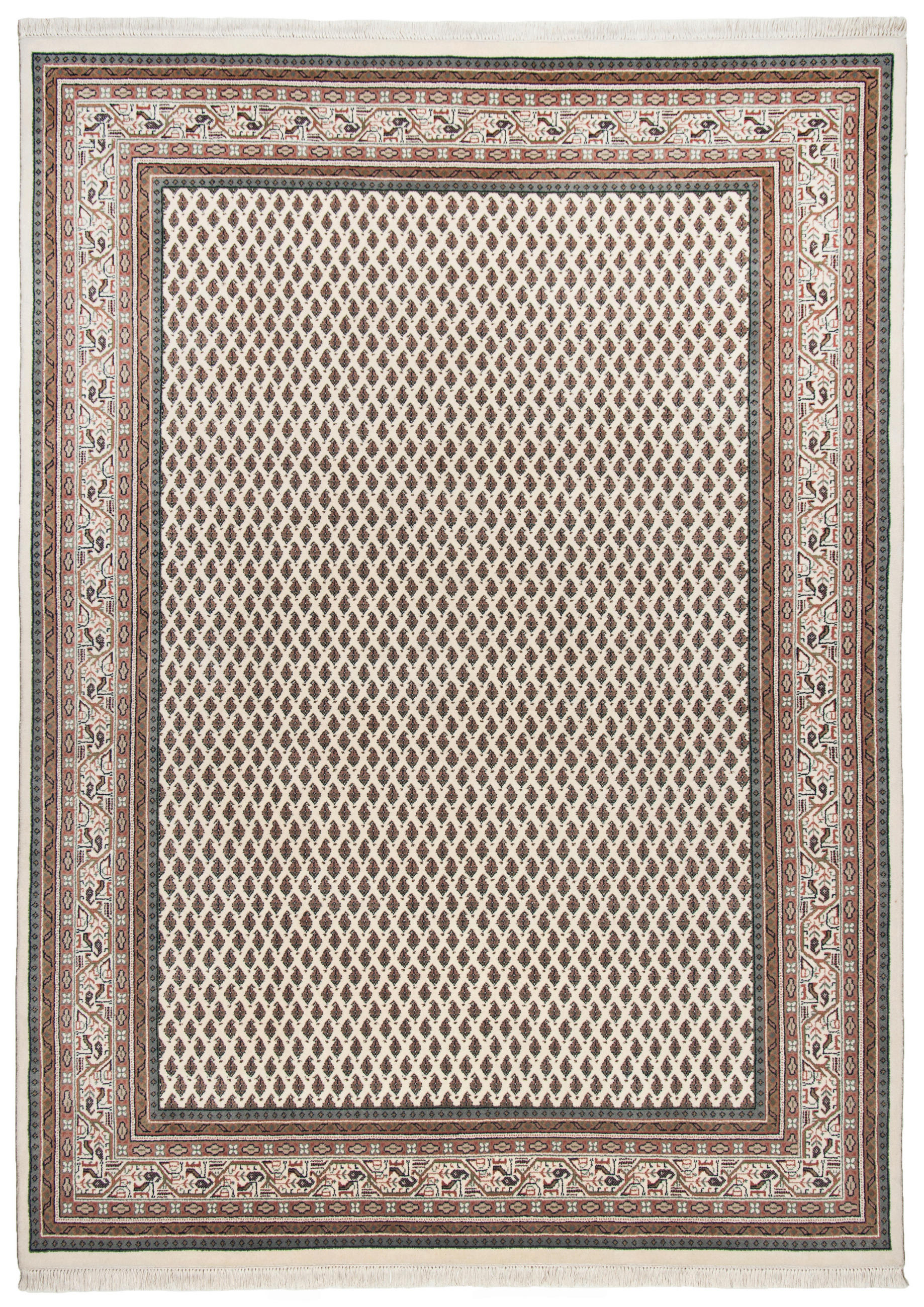ORIJENTALNI TEPIH 70/140 cm   krem  ABBAS MERAJ  - krem, Basics, tekstil (70/140cm)