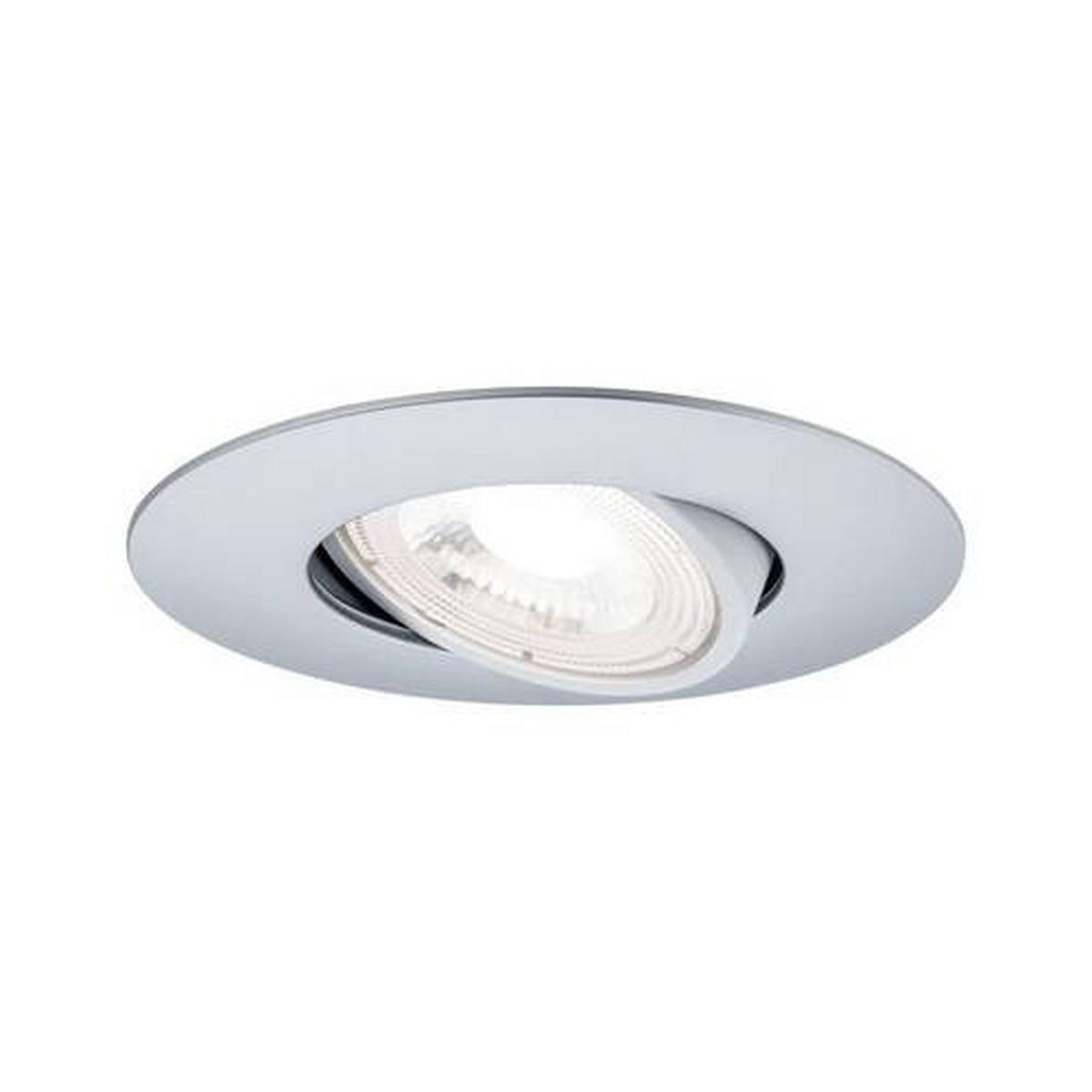 LED-DECKENLEUCHTE 8,2 cm  - Chromfarben, Basics, Kunststoff (8,2cm) - Paulmann