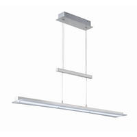 VISEČA LED-SVETILKA  Smash /1800 lm/3000-6500 K/230 V/ - barve niklja/bela, Trend, kovina/steklo (100/150/12cm)