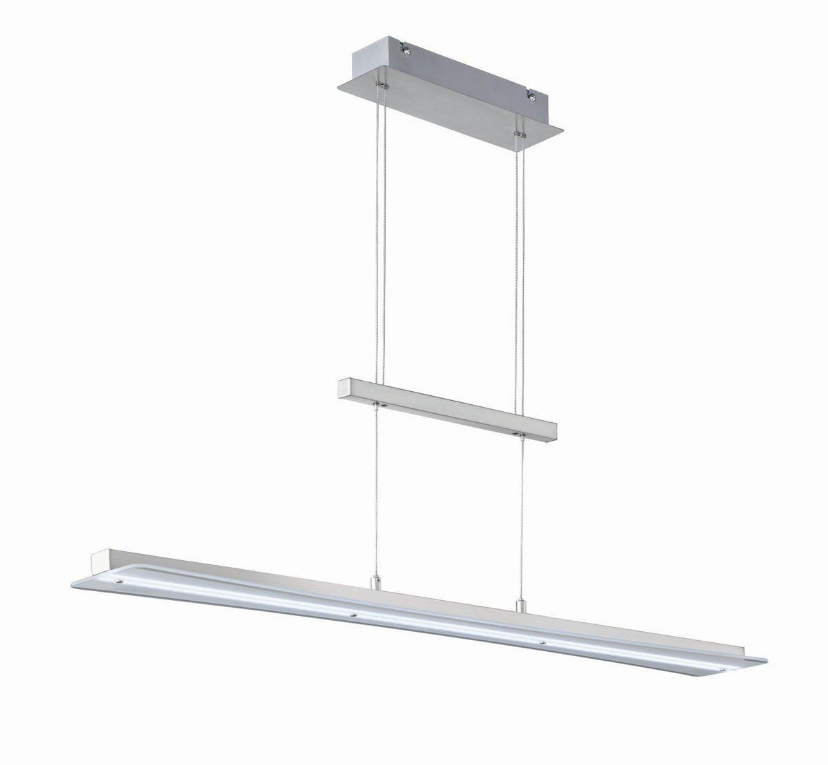 VISEČA LED-SVETILKA  Smash /1800 lm/3000-6500 K/230 V/ - barve niklja/bela, Trend, kovina/steklo (100/150/12cm)