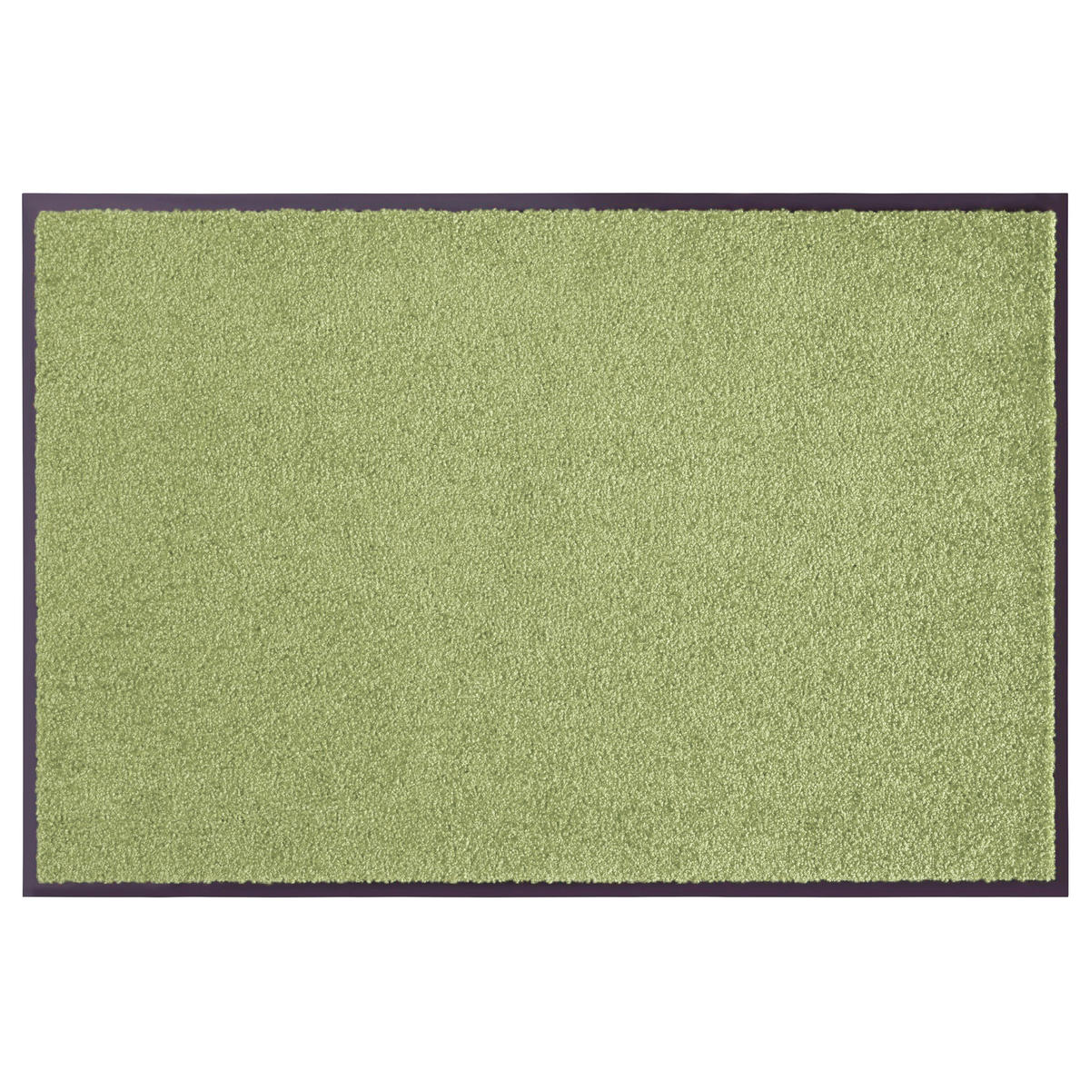 SCHMUTZFANGMATTE  40/60 cm  Hellgrün  - Hellgrün, Basics, Kunststoff/Textil (40/60cm)