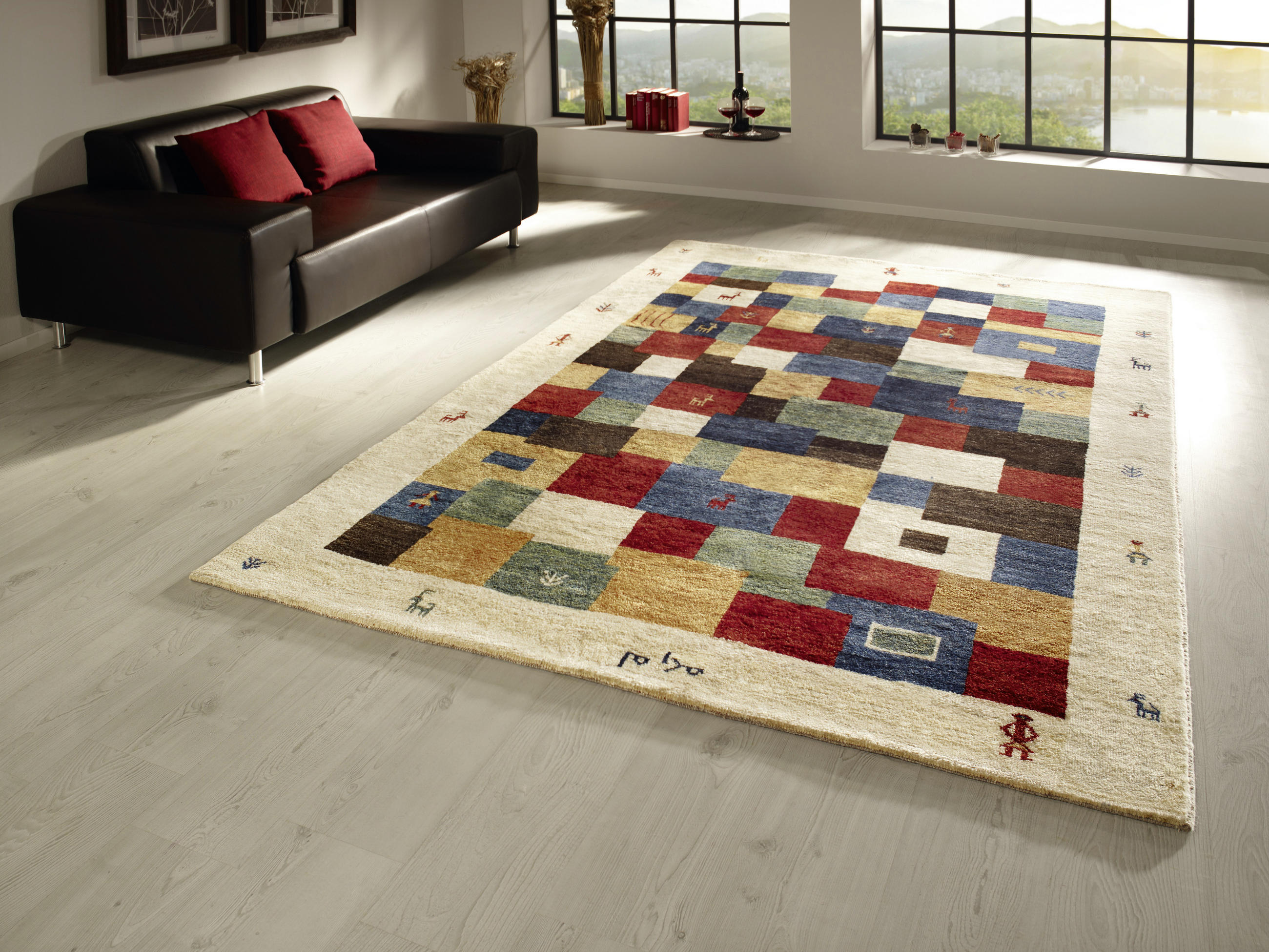 ORIENTALISK MATTA 100/150 cm Oase  - beige, Lifestyle, textil (100/150cm) - Cazaris